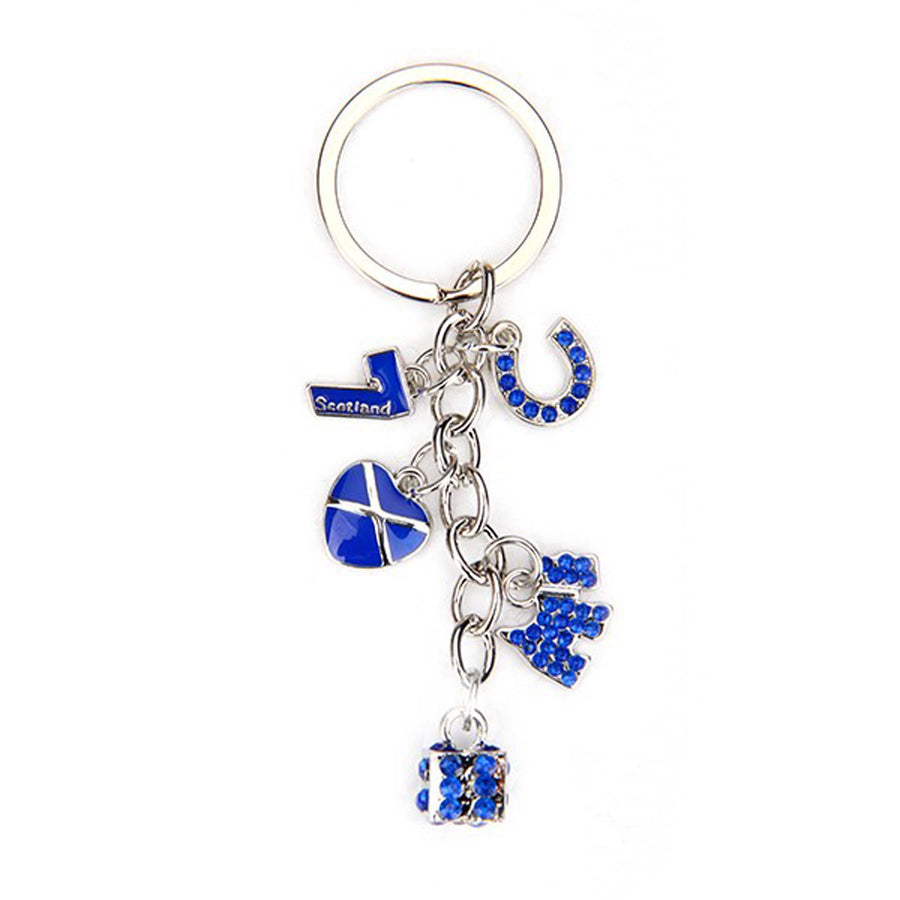 Deluxe Scottish Lucky Charm Key Ring