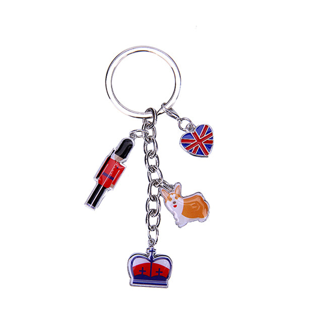 Mr Parker's Corgi Multi Keyring