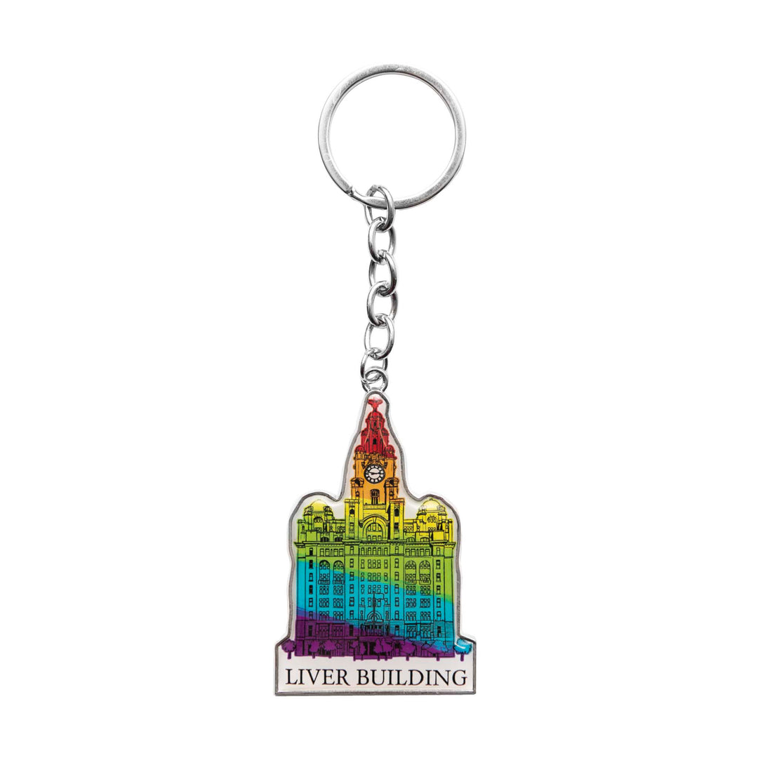 Liver Building Keyring