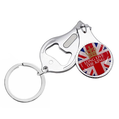 The King Nail Clipper Keyring