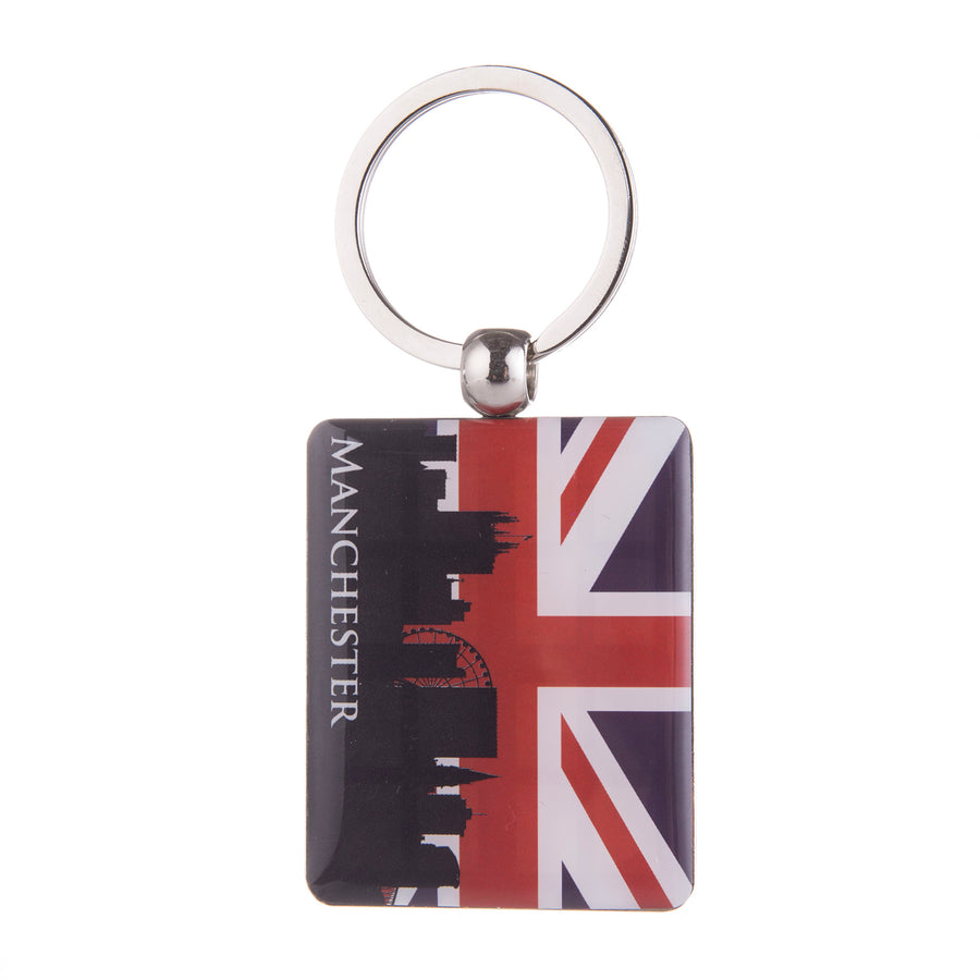 Manchester Skyline Keyring