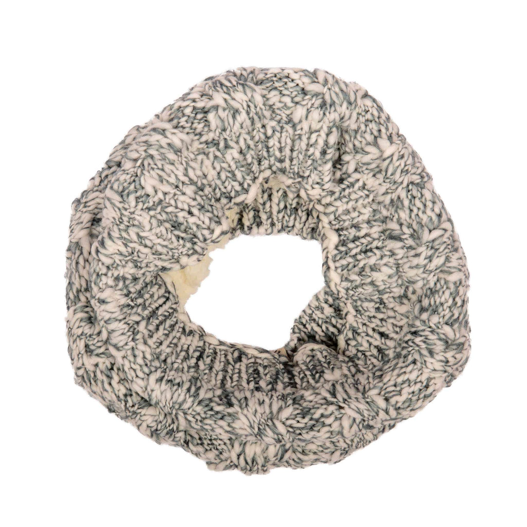 Aran Cable Slub Neckwarmer Snood