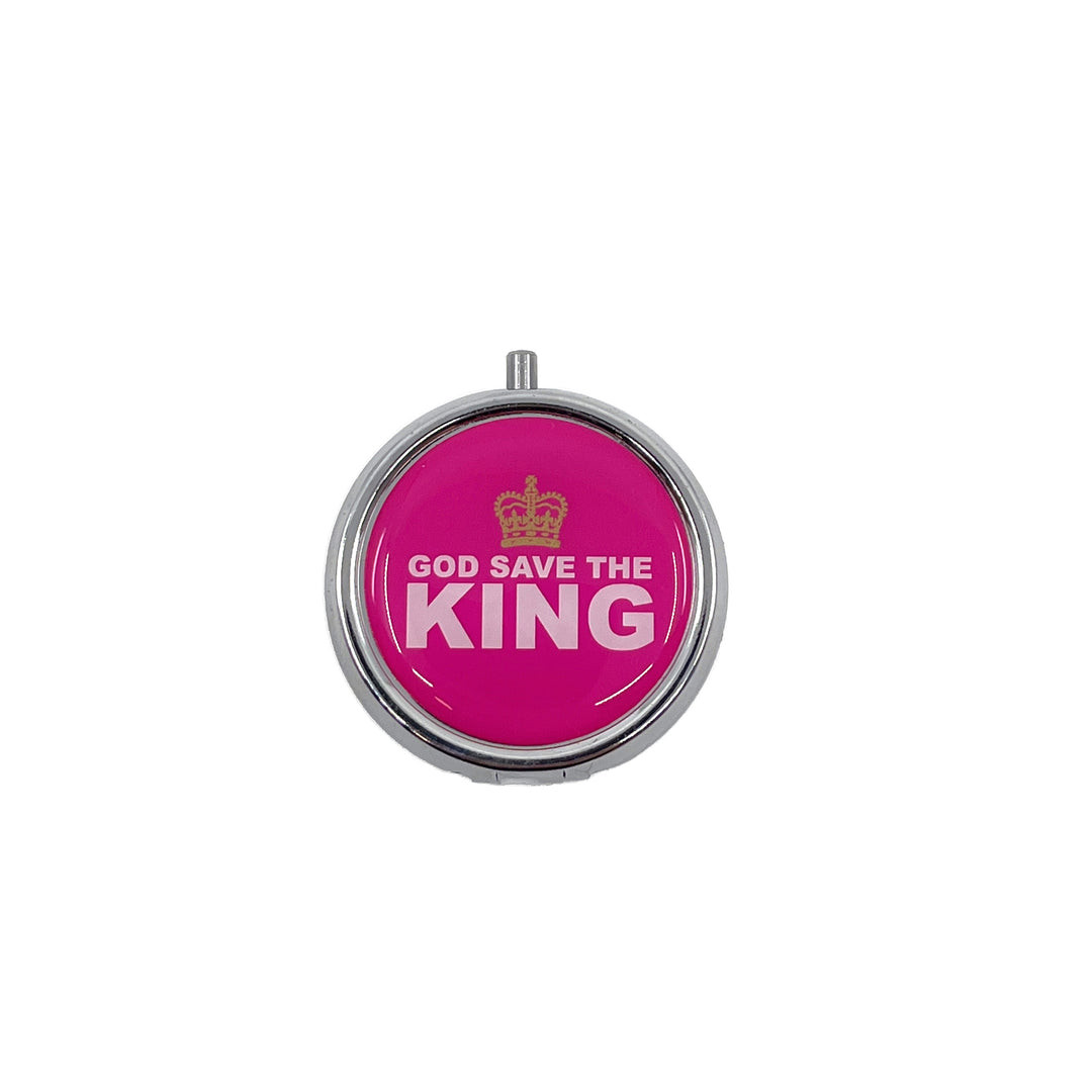 God Save The King Pill Box