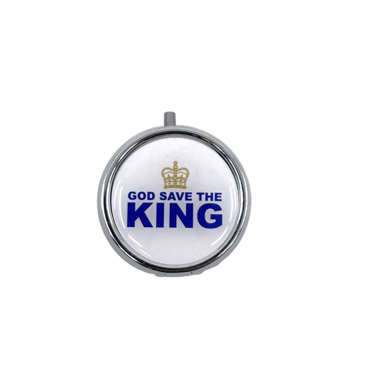 God Save The King Pill Box