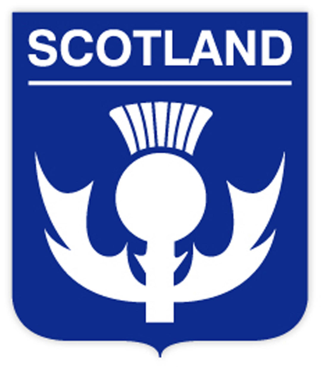 Scottish Shield Thistle Sticker