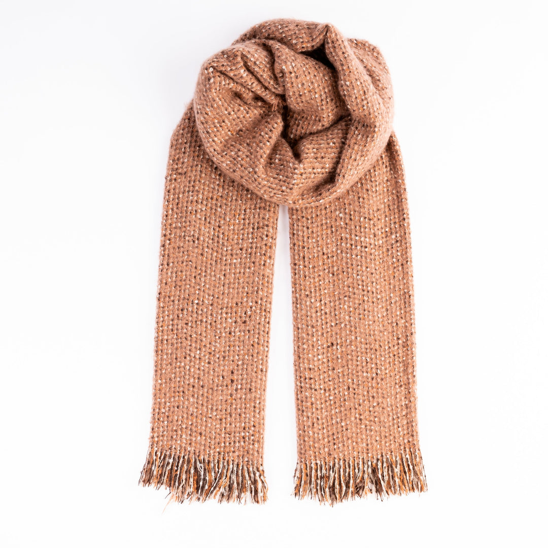 Boucle Tweed Soft Touch Blanket Scarf