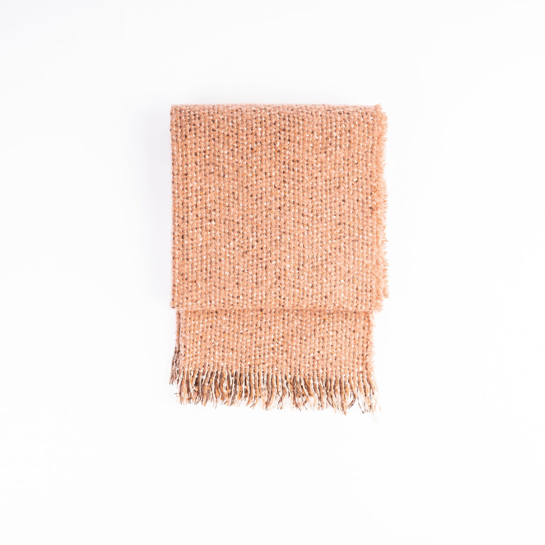 Boucle Tweed Soft Touch Blanket Scarf