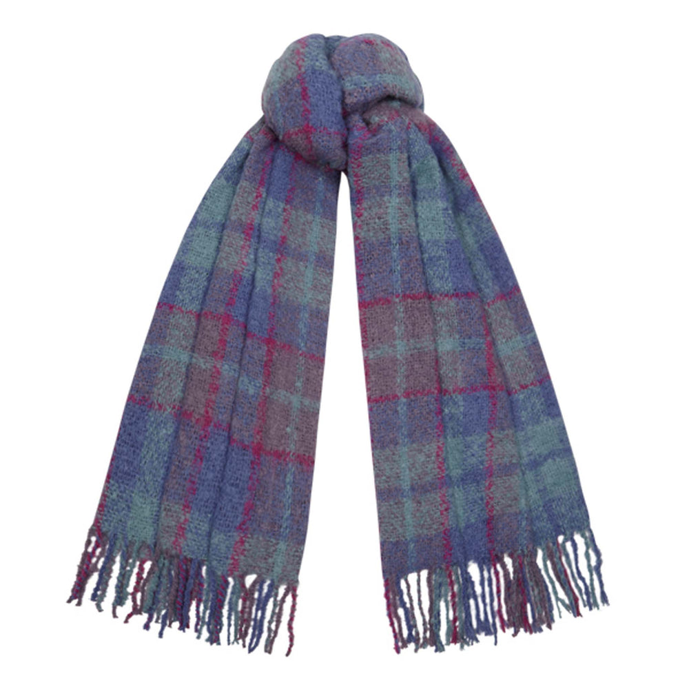 Tartan Boucle Blanket Scarf