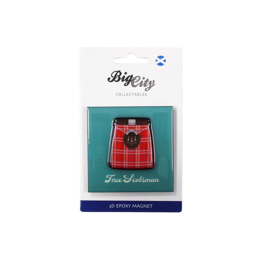 Big City 3D Magnet - True Scotsman Kilt