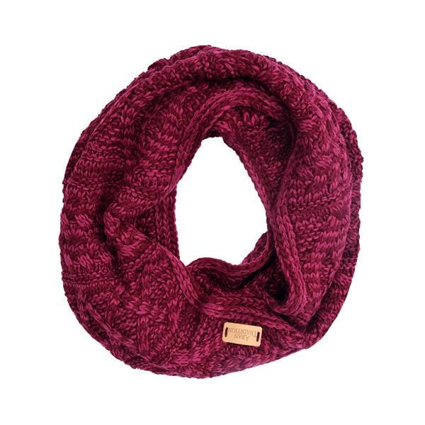 Aran Cable Knit Snood | Chunky Multi-Cable Design | Soft 3GG Knit