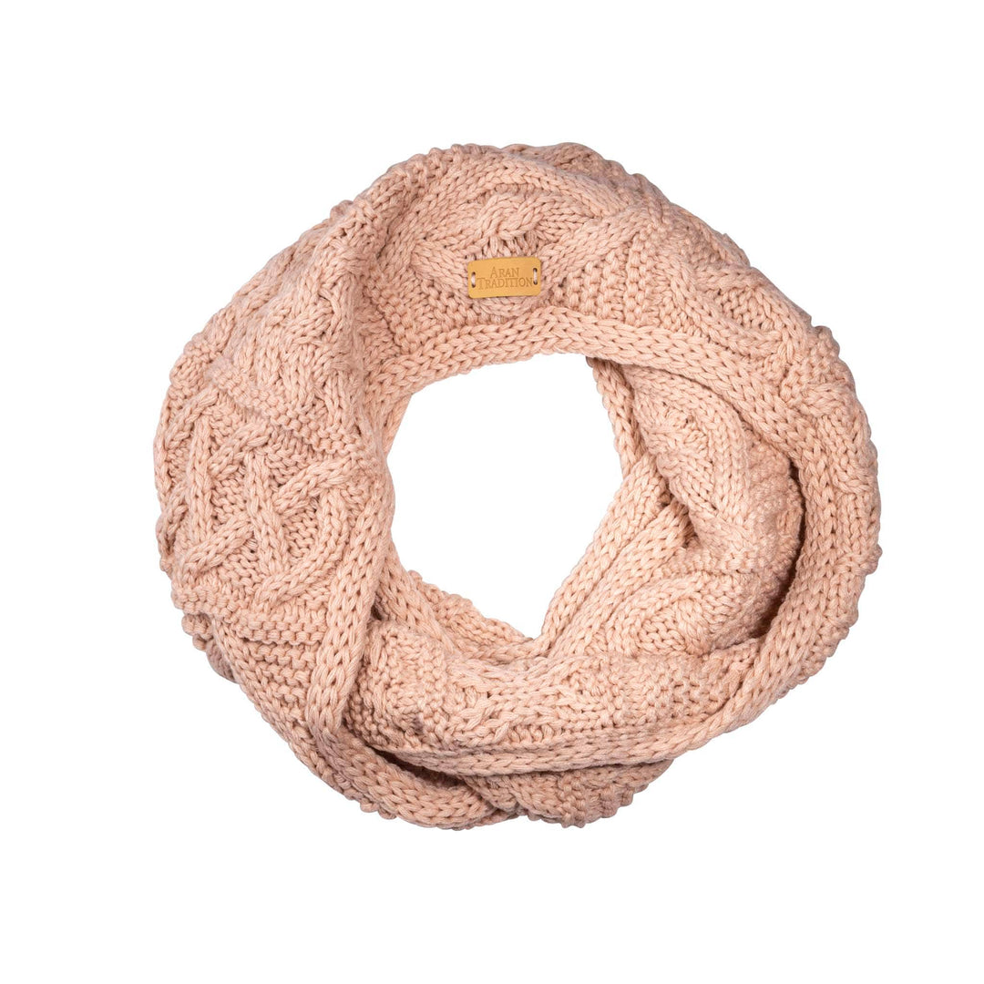 Aran Cable Knit Snood | Chunky Multi-Cable Design | Soft 3GG Knit