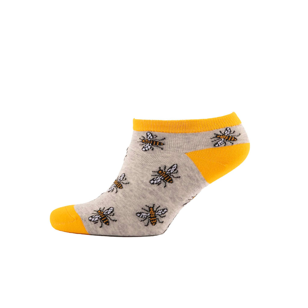 Manchester Bee 3pk Trainer Sock