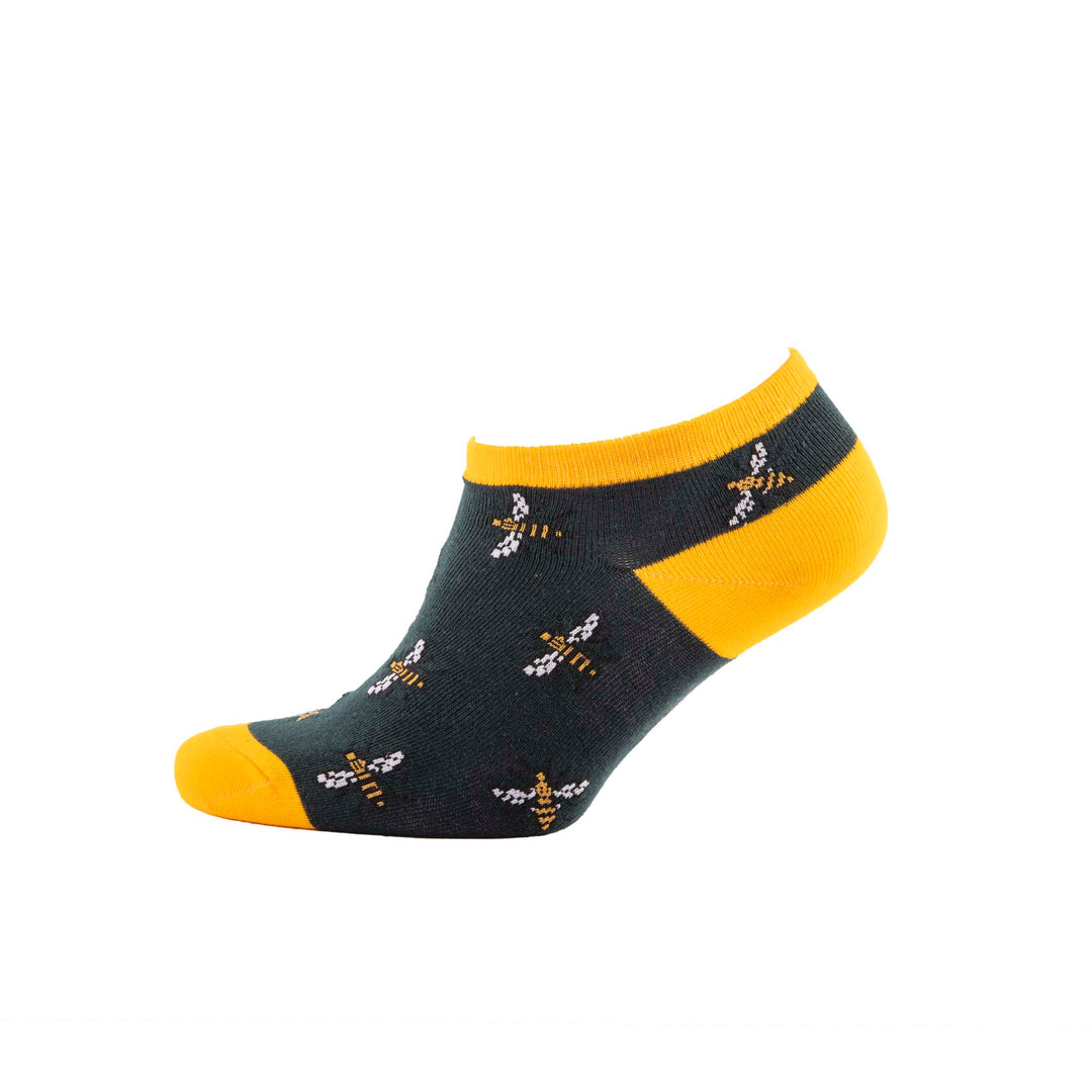 Manchester Bee 3pk Trainer Sock