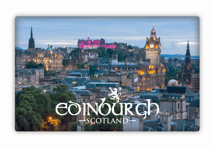 Edinburgh Castle Tin Magnet