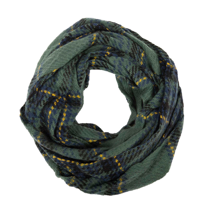 Snood - Green Tartan