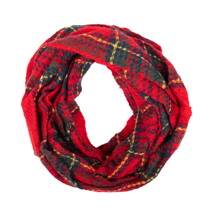 Snood - Red Tartan