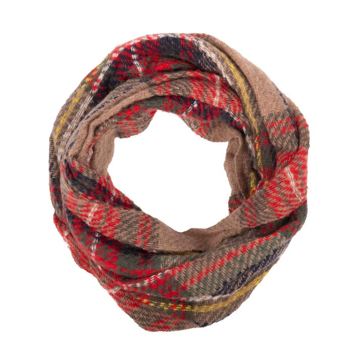 Snood - Stone Tartan