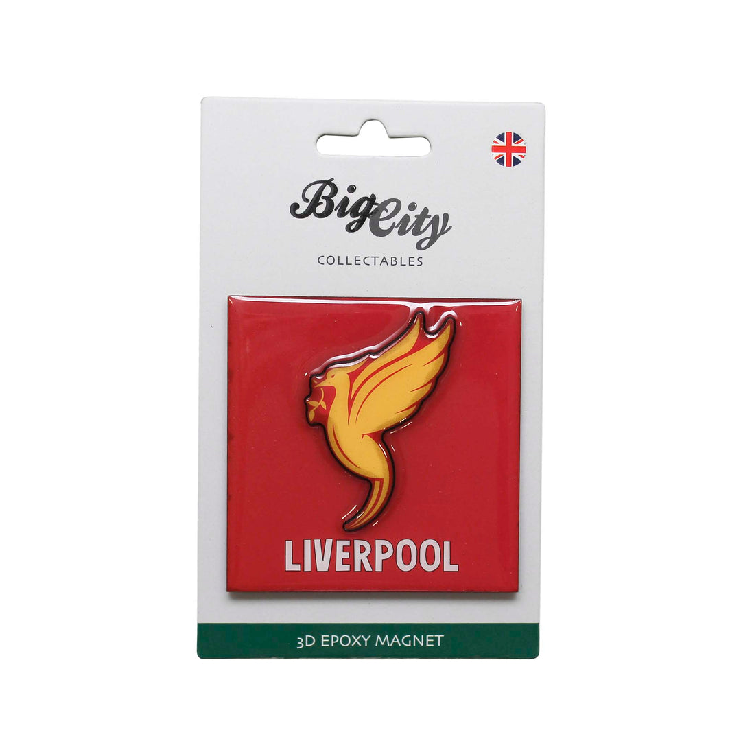 Liver Bird 3D magnet