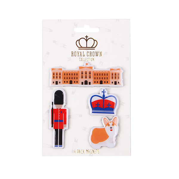 Royal Collection 4 Pack Magnets