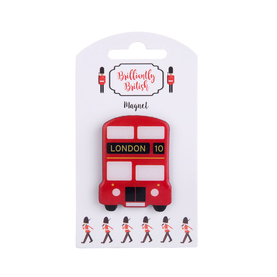 London Bus Epoxy Magnet