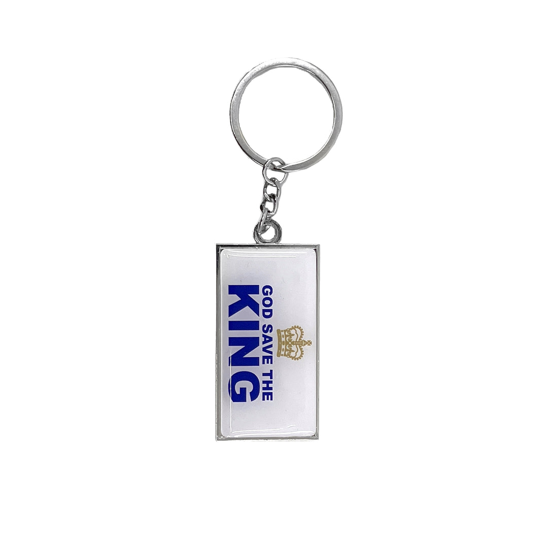 The King Rectangle Keyring