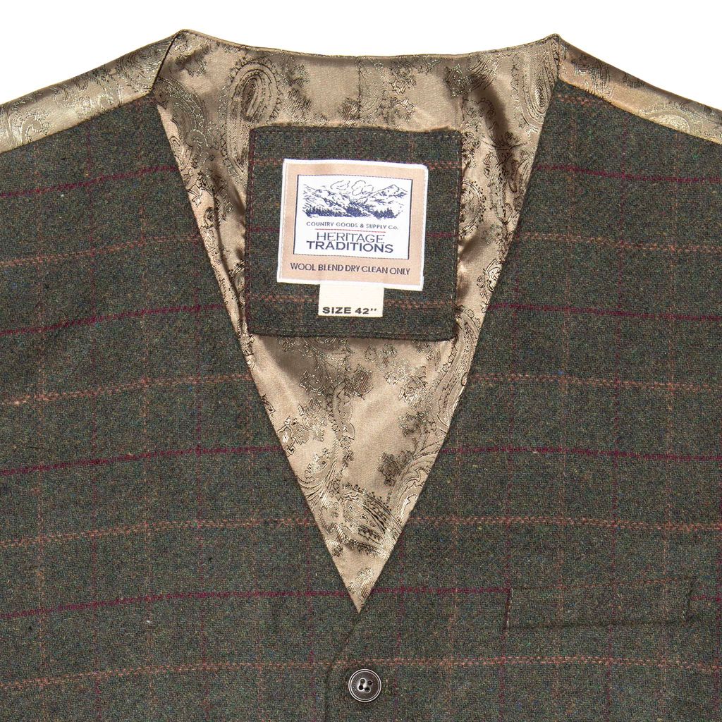 Heritage Tweed Waistcoat