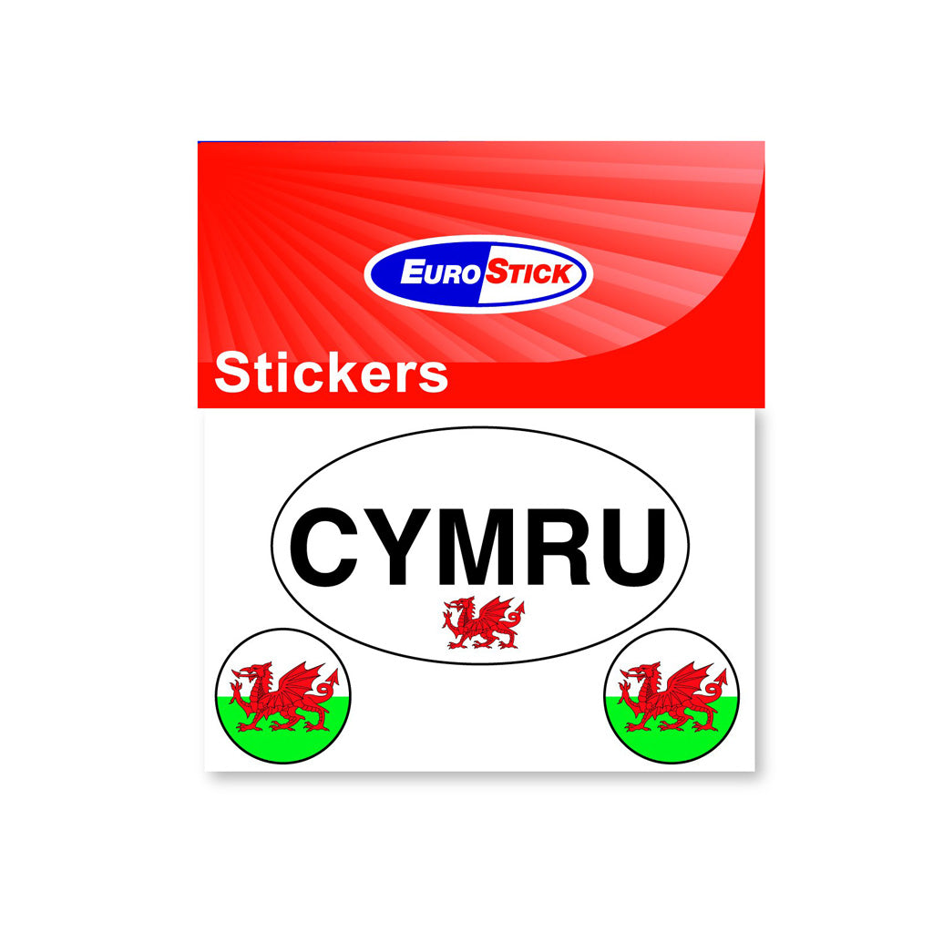 Multi Sticker Welsh  - Cymru